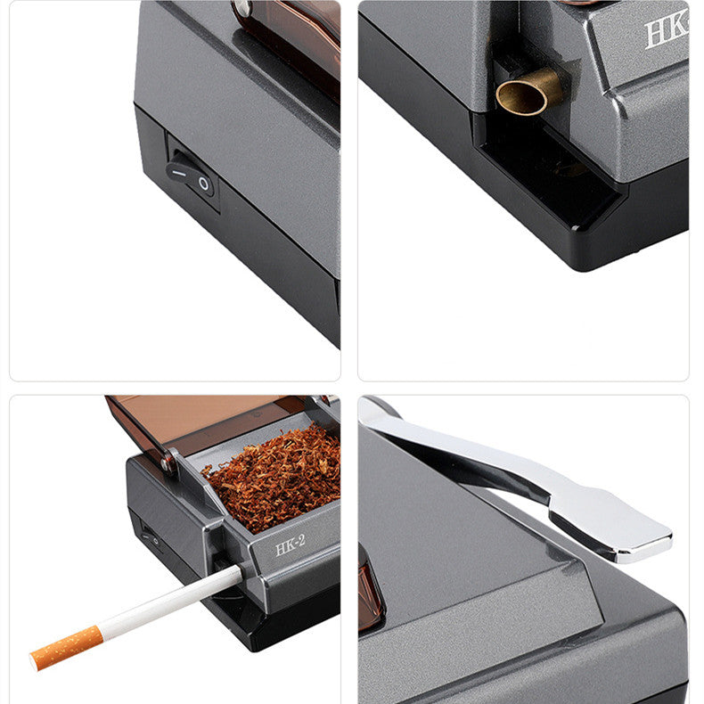 HK-2 Grey Silver Electric Cigarette Maker - For when you are in a very Chinese time of your life.