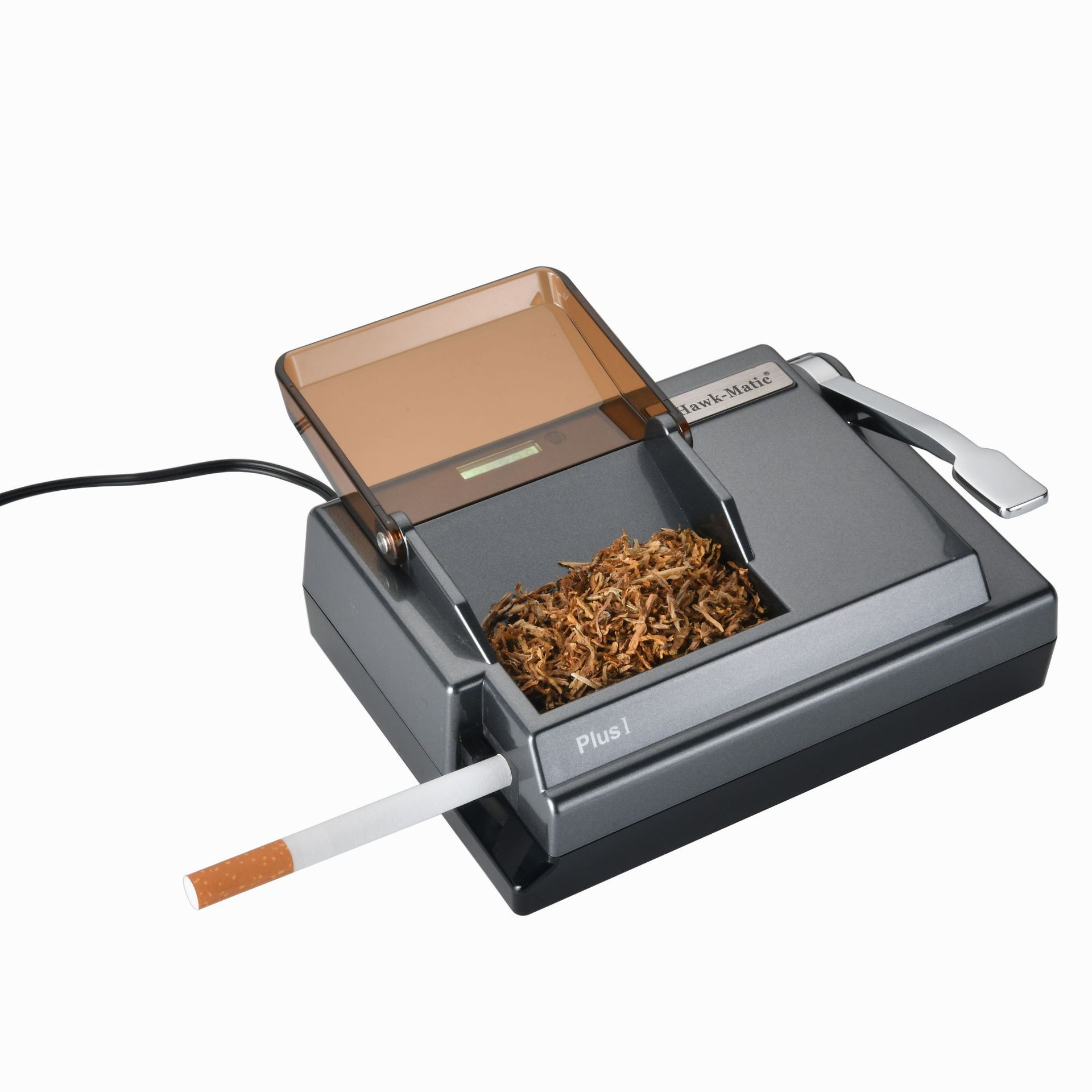 HK-2 Grey Silver Electric Cigarette Maker - For when you are in a very Chinese time of your life.