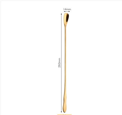 Long handle dipping spoon for sugar. Great for skiing.