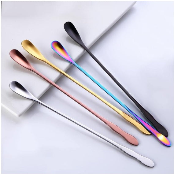 Long handle dipping spoon for sugar. Great for skiing.