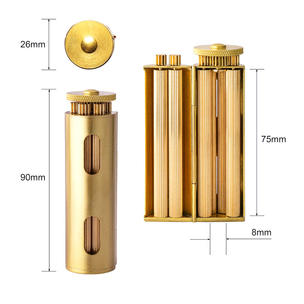 Vintage Brass Cigarette Rolling Machine - For The FATTEST DOINKS