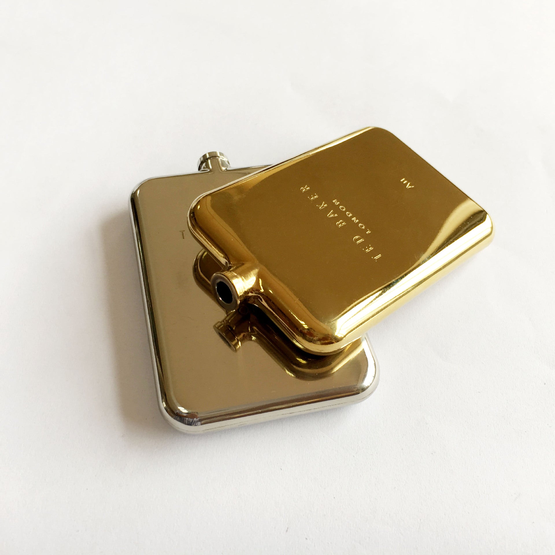 Portable Hip Flask 2oz - Ultra-thin - Ultra covert (Stainless Steel)